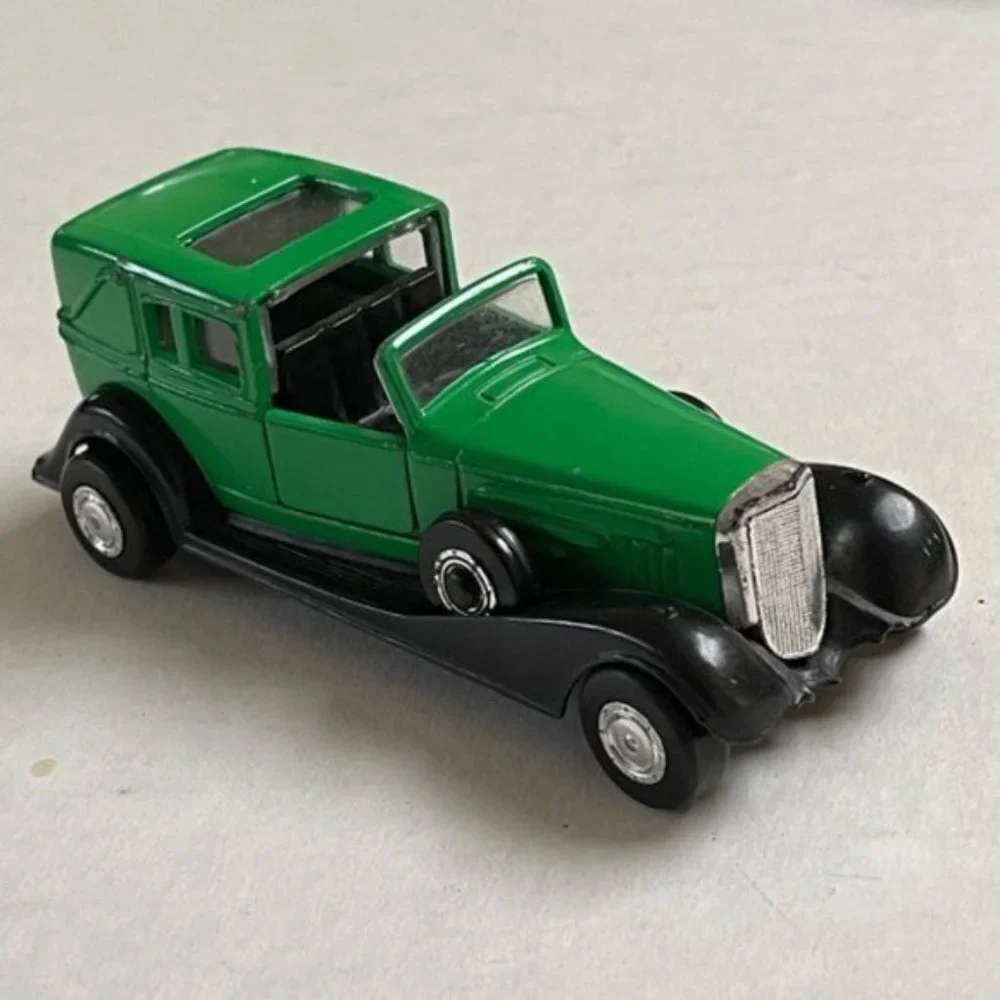 Green‎ Metallic Convertible Classic Caddy Car Vehicle Kids Toy Collectible Gift